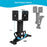 Heavy-Duty Adjustable Roof Mount Bracket for Pergola and Patio Canopy Support - 5