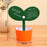 2025 Creative Plant Shaped Desktop Calendar with Pen Holder, DIY Planner - Orange - 6