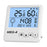MBS-4 Digital Hygrometer Thermometer High Precision Meter with Clock for Indoor Use - 1