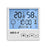 MBS-4 Digital Hygrometer Thermometer High Precision Meter with Clock for Indoor Use - 2