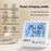 MBS-4 Digital Hygrometer Thermometer High Precision Meter with Clock for Indoor Use - 3