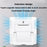 MBS-4 Digital Hygrometer Thermometer High Precision Meter with Clock for Indoor Use - 5