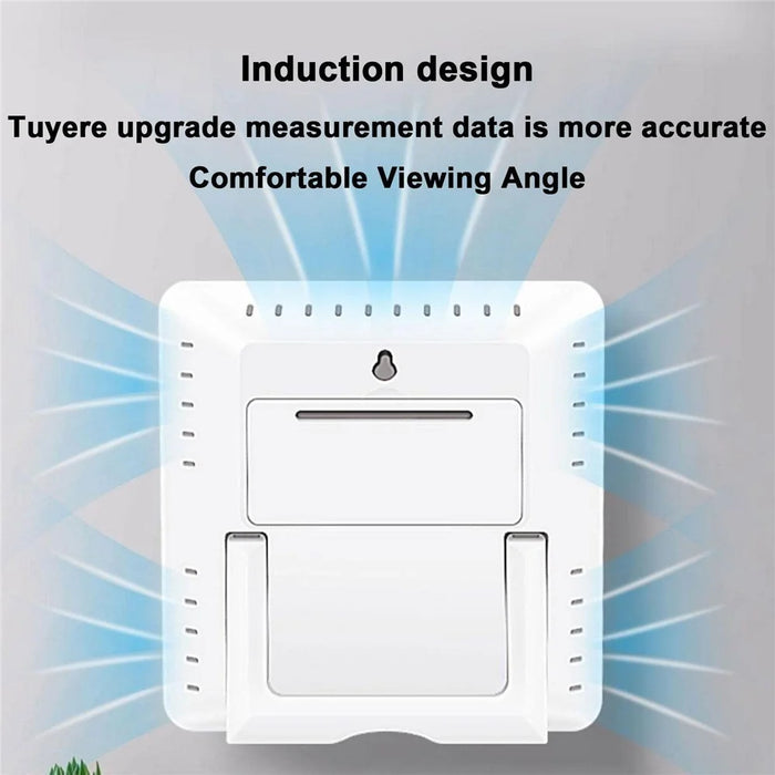 MBS-4 Digital Hygrometer Thermometer High Precision Meter with Clock for Indoor Use - 5