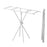 Foldable 4-Bar Clothes Drying Rack for Balcony and Bedroom - 1