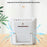 MBS-3 Electronic Thermometer Hygrometer Indoor High-Precision Digital Display Alarm Clock - 3