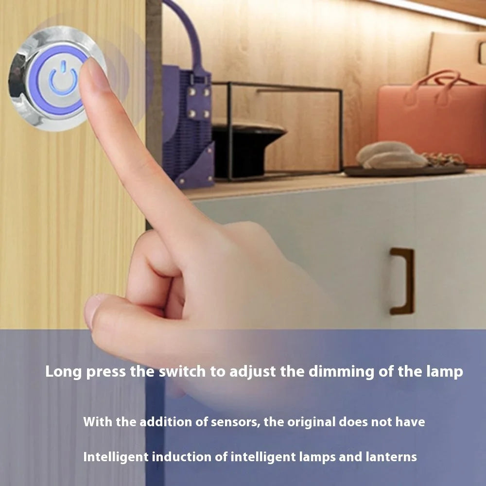 3.7V-24V Adjustable Touch Sensor LED Dimmer Switch for Cabinet Lights - 4