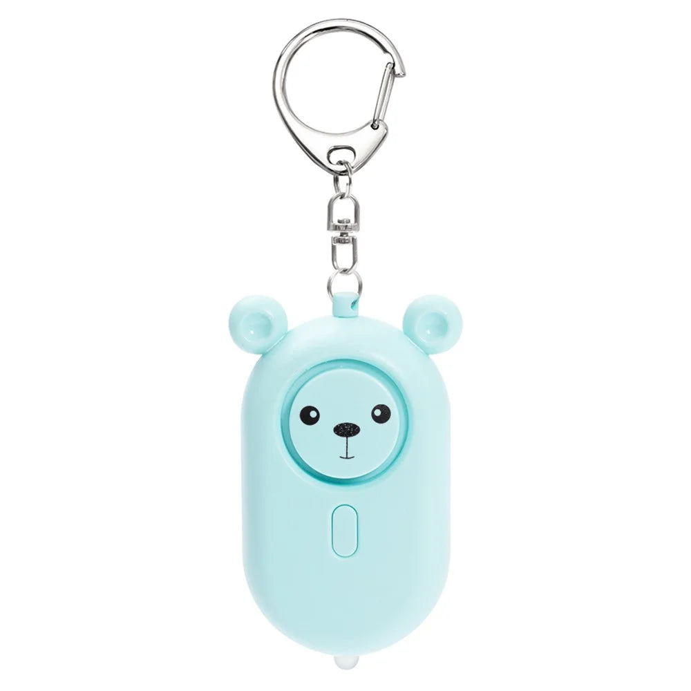 S10 Battery Powered Personal Safety Alarm for Women Outdoor Emergency SOS Device Anti Attack Self Defense - Blue - 2