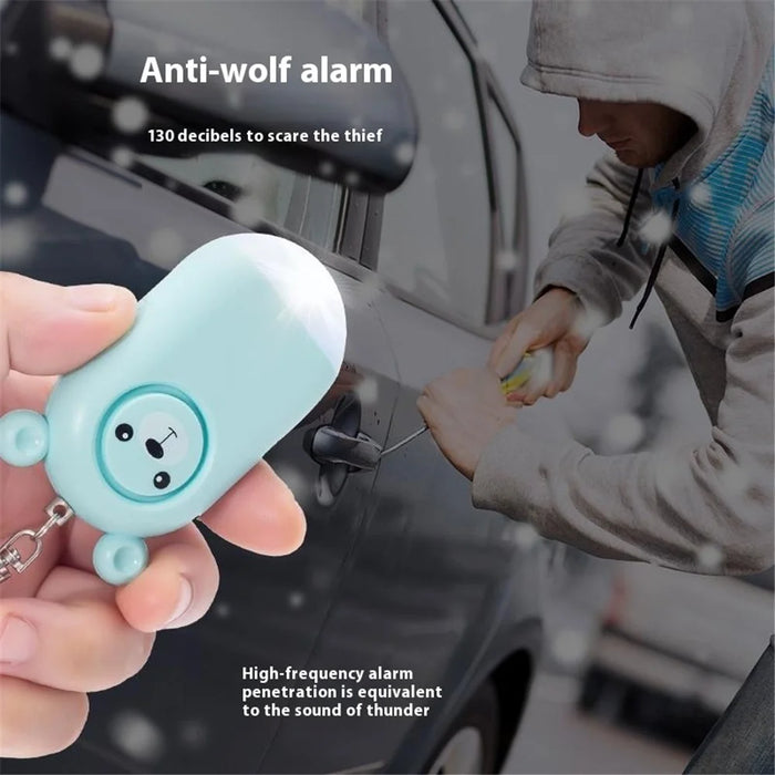 S11 Personal Safety Alarm for Women USB Rechargeable SOS Emergency Alertor - Blue - 7