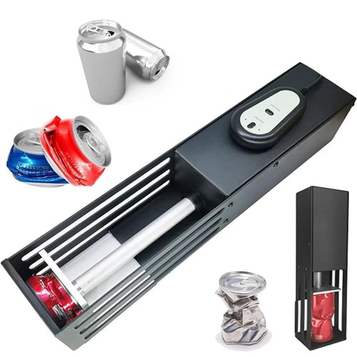 Electric Can Crusher Aluminum Cans Plastic Bottles Recycling Compactor - EU Plug - 1