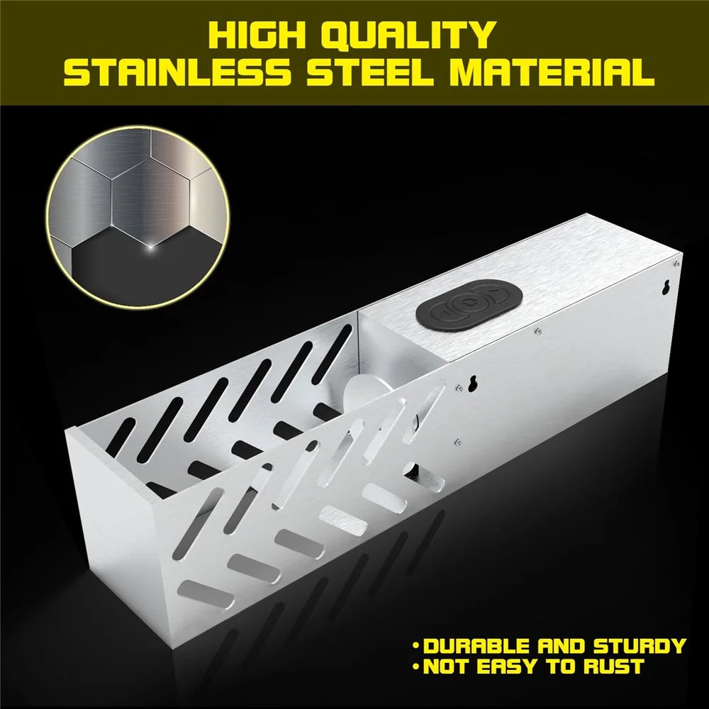 Electric Can Crusher Wall Mountable Aluminum Can Recycling Compactor - EU Plug - 7
