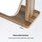 360 Degree Rotating Wooden Makeup Mirror Vintage Desktop High Definition Vanity Mirror - XL - 5