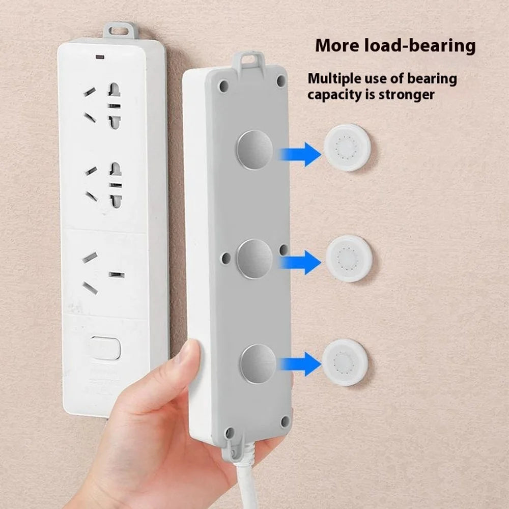 Remote Control Magnetic Holder Adhesive Wall Mount Power Strip Remote Controller Organizer - 5