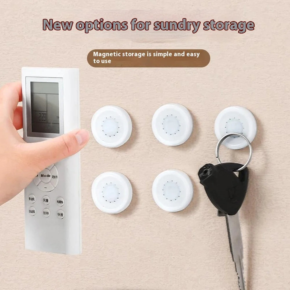 Remote Control Magnetic Holder Adhesive Wall Mount Power Strip Remote Controller Organizer - 6