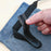 4Pcs 2m Self Adhesive Pants Edge Shorten Stickers Patches for Jeans Trousers Hemming Tape - Black - 4