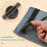 4Pcs 2m Self Adhesive Pants Edge Shorten Stickers Patches for Jeans Trousers Hemming Tape - Black - 6