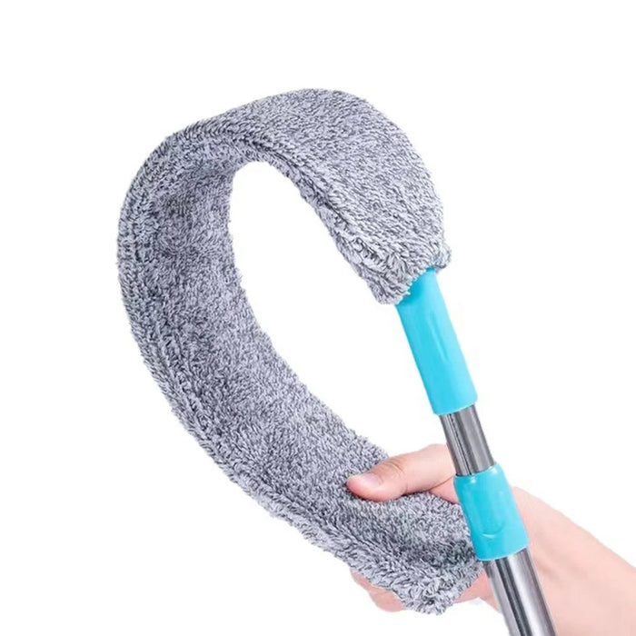 127cm Extendable Long Handle Duster Furniture Gap Cleaning Tool Microfiber Dust Remover - 2