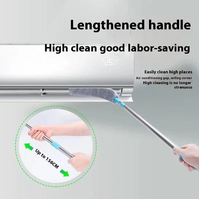 127cm Extendable Long Handle Duster Furniture Gap Cleaning Tool Microfiber Dust Remover - 6