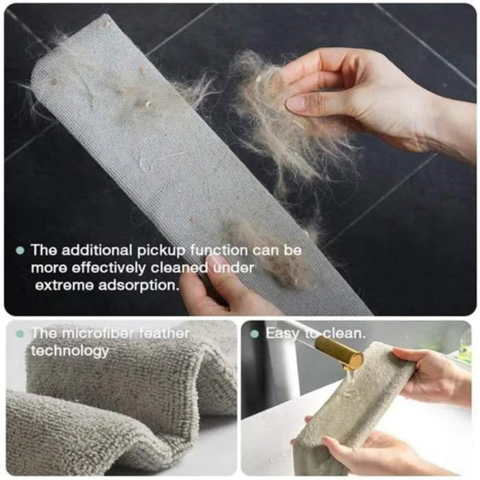 127cm Extendable Long Handle Duster Furniture Gap Cleaning Tool Microfiber Dust Remover - 7