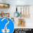 E12 3kg Pull Force Magnetic Steel Hook Kitchen Refrigerator Iron Door Hanging Hook - 3