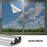 45 x 300cm Window Privacy Film Office Home Balcony One Way UV Blocking Static Cling Glass Film - Silver - 1