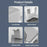 Toilet Stool Thicken Anti-Slip Children Elderly U-Shaped Bathroom PP Foot Rest Stool - White - 7