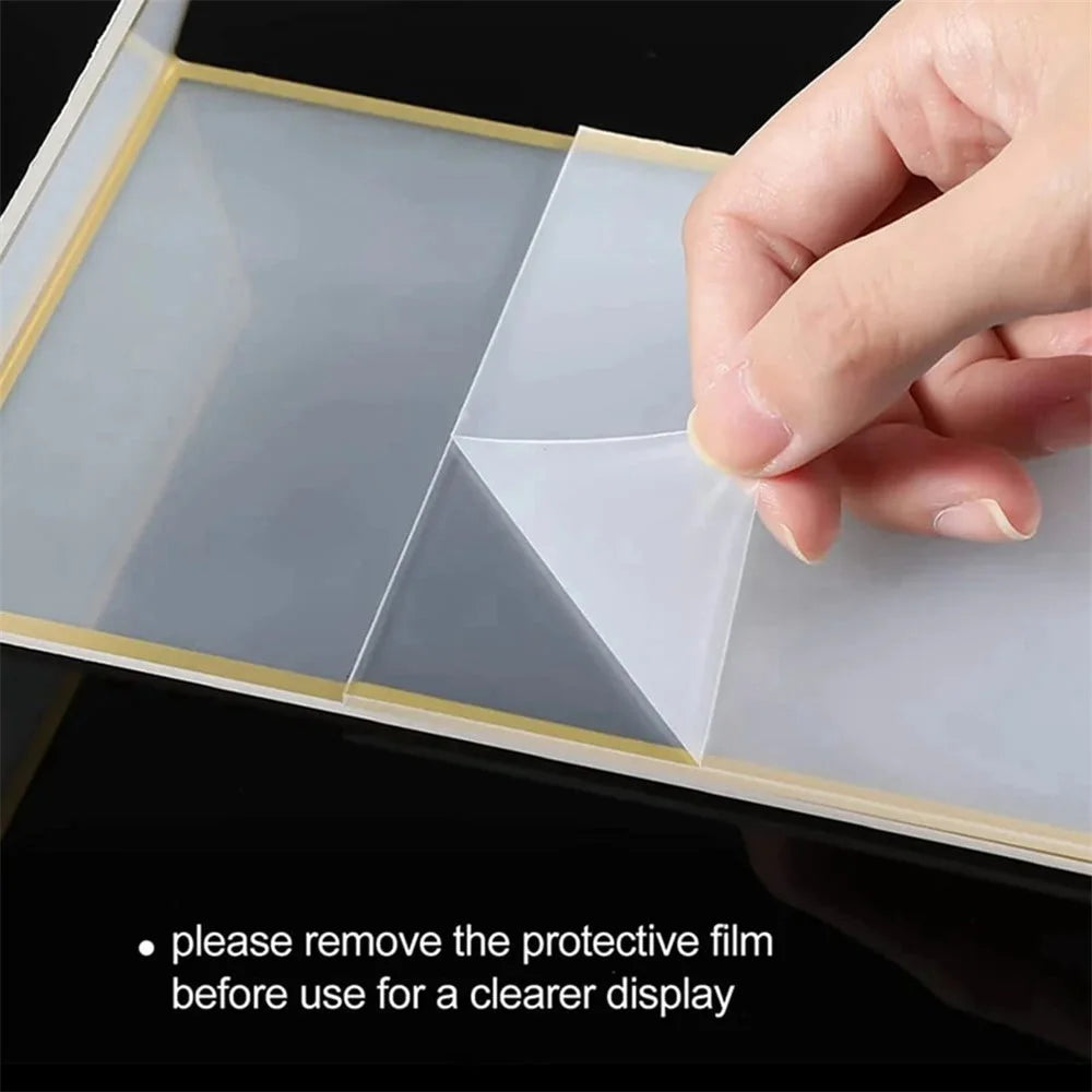 6Pcs 4 x 6 Inch L Shape Acrylic Sign Holder Menu Display Stand for Office Restaurant - 5