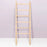 40 x 126cm Creative 6-Tier Wooden Scarf Organizer Clothing Store Scarves Shawls Display Rack - 1