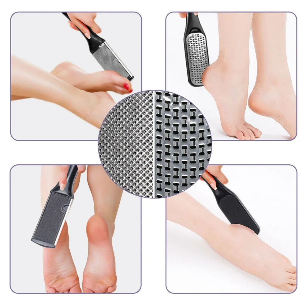 10Pcs / Set Professional Foot Care Pedicure Callus Dead Skin Remover Foot File Corn Removal Tool - 6