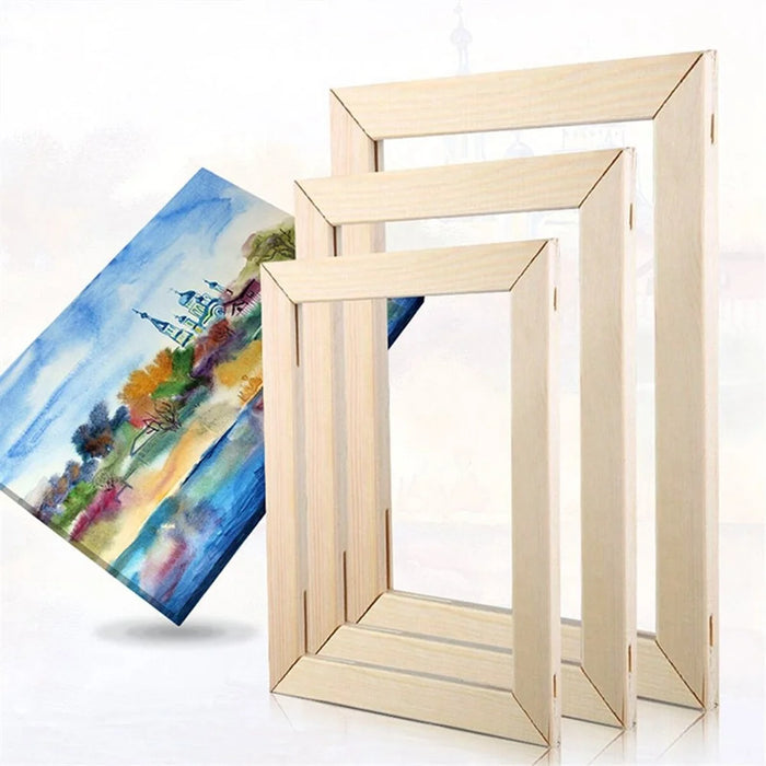 30 x 40cm Solid Pine Wood Canvas Frames for Oil Paintings Poster Prints DIY Picture Inner Frame - 5