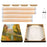 45 x 65cm Wooden Canvas Stretcher Bars Frame Kit DIY Solid Wood Oil Painting Poster Frame - 1