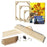 45 x 65cm Wooden Canvas Stretcher Bars Frame Kit DIY Solid Wood Oil Painting Poster Frame - 3