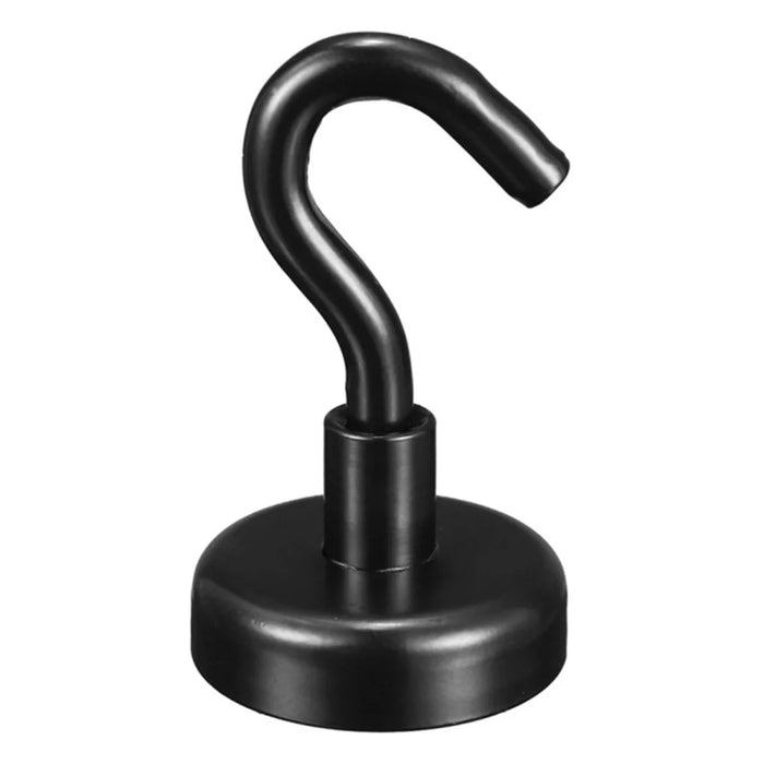 E25 6PCS Strong Magnetic NdFeB Hooks Heavy Duty Magnet Hangers for Indoor Outdoor Hanging - 4