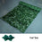 1 x 3m Dark Sweet Potato Leaf Artificial Hedge Privacy Screen Faux Leaf Fence Garden Yard Barrier Decor - 1