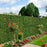 1 x 2m Light Sweet Potato Leaf Artificial Hedge Privacy Screen Faux Leaf Fence Garden Yard Barrier Decor - 5