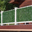 0.5 x 3m Dark Maple Leaf Artificial Hedge Faux Leaf Privacy Screen Fence Garden Balcony Decorative Barrier - 6