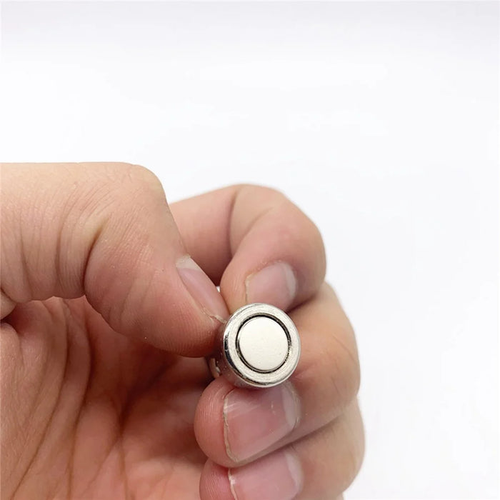 12Pcs D12x16mm Chess Shape NdFeB Magnet Metal Thumbtack Refrigerator White Board Office Magnetic Push Pins with Storage Box - 4