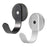 Magnetic Wreath Metal Hanger Strong Hook for Towel Coat Umbrella Key - Black - 7