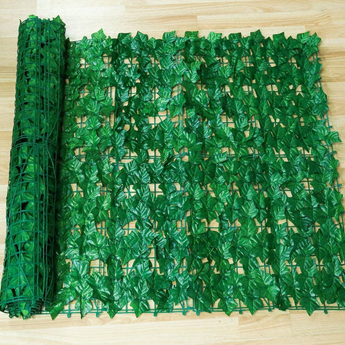 Artificial Leaf Privacy Fence 1m x 2m Faux Leaf Hedge Fence Wall Screen for Garden Balcony Decoration - 1