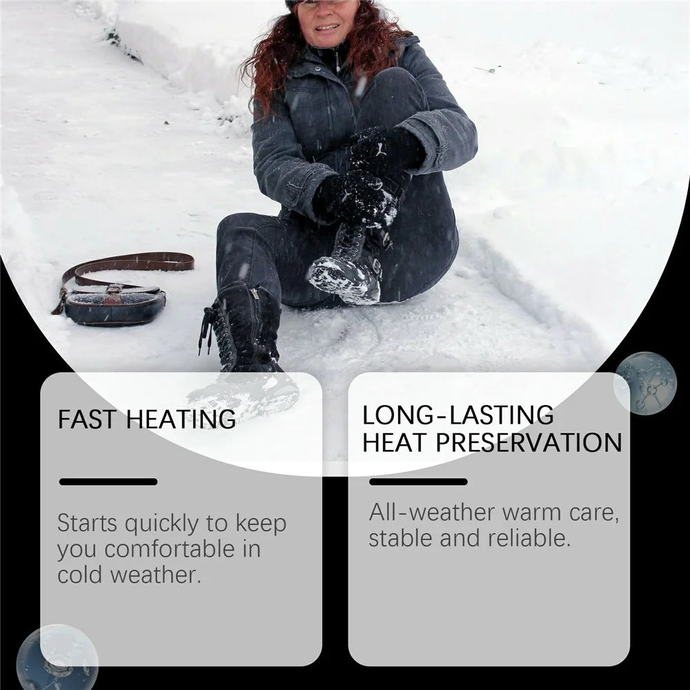 HOUKEA HK-B05-0027-01 Winter Self Heating Disposable Insoles Feet Warm Thermal Shoes Pads - 5
