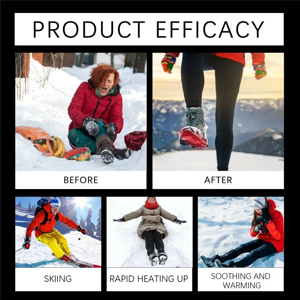 HOUKEA HK-B05-0027-01 Winter Self Heating Disposable Insoles Feet Warm Thermal Shoes Pads - 6