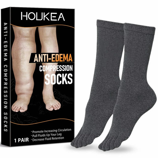 HOUKEA HK-B05-0026-01 Anti Edema Compression Socks Blood Circulation Promotion Socks - 1
