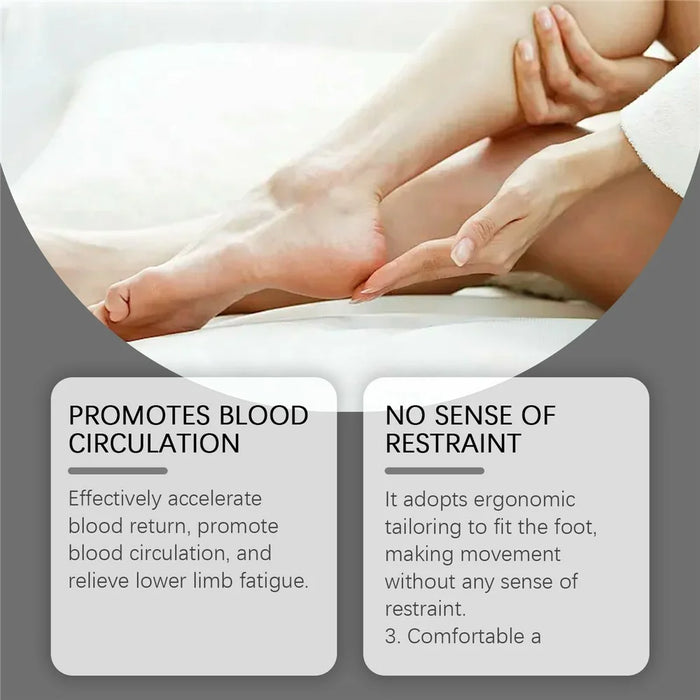 HOUKEA HK-B05-0026-01 Anti Edema Compression Socks Blood Circulation Promotion Socks - 4