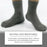 HOUKEA HK-B05-0026-01 Anti Edema Compression Socks Blood Circulation Promotion Socks - 5