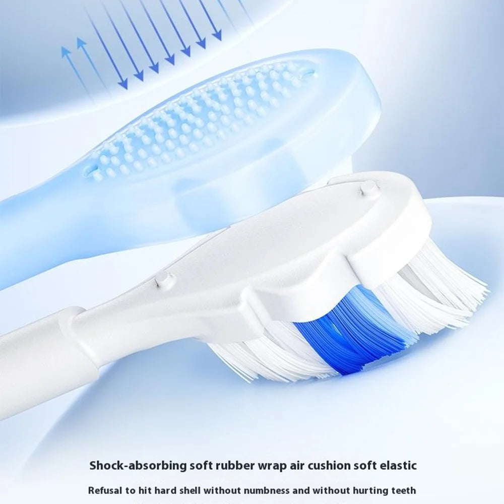 XIAOMIYOUPIN 2Pcs For Soocas Adult Electric Toothbrush Cloudsense Whitening Toothbrush Heads (Chinese Version) - White - 4