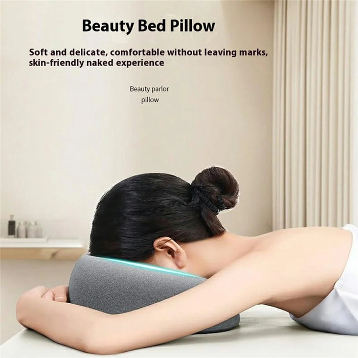 3 in 1 Face Down Pillow Memory Foam Neck Support Travel Cushion for Rest Massage Recovery - 4