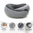 Memory Foam Snail Travel Pillow Portable U-Shaped Airplane Office Nap Neck Support Pillow - Grey - 5