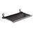 44cm Retractable Towel Rack Bathroom Suction Cup Mount Foldable Shelf with 6 Hooks - 1