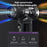 Multifunction Mini Handheld Turbo Fan USB Rechargeable High Speed Portable Blower - Black - 7