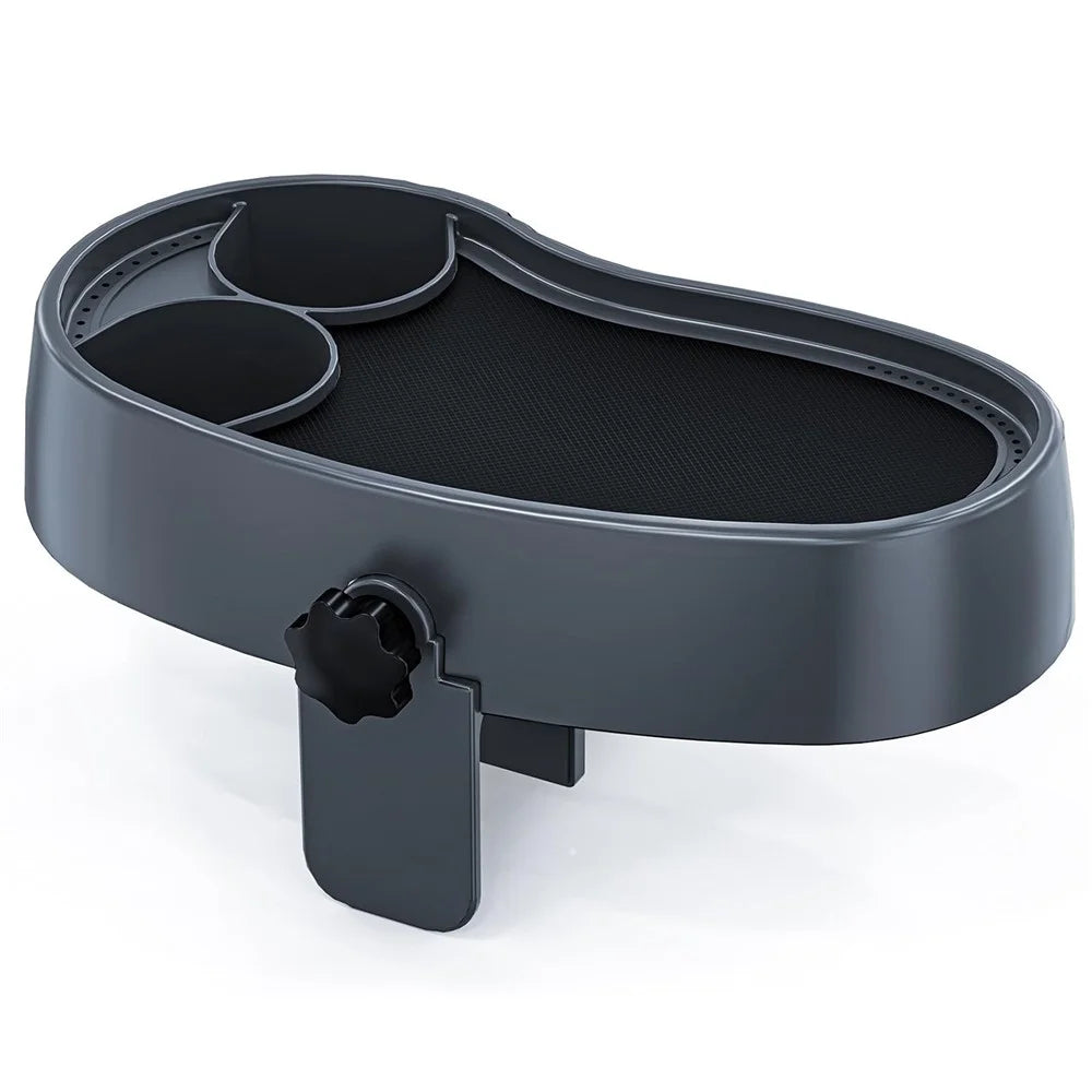 Non Slip Hot Tub Caddy Tray Adjustable Spa Side Table Plastic Drink Cup Holder - 1