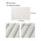 Foldable Rectangular Strips Diatomite Quick Dry Countertop Mat Water Absorbent Non Slip Insulation Pad - White - 2